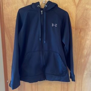 Under Armour zip up hoodie jacket size medium